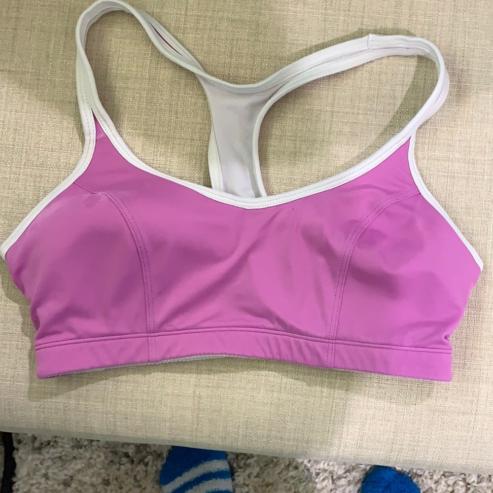 Pink champion sports bra